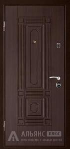 Бронированная дверь в стиле техно №38 внутренняя - фото