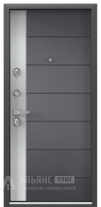 Дизайнерская дверь Эмаль Бьянко №6 внутренняя - фото