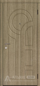 Дверь Эмаль золото с патиной актуальная №25 внешняя - фото