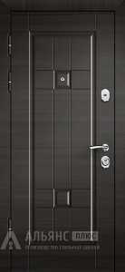 Входная дверь с порошковым покрытием / шумоизоляцией и изысканным дизайном №6 внутренняя - фото