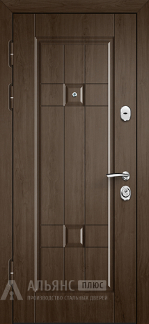 Фото 2 «Входная дверь термо в загородный дом цвет Медный Антик №1»